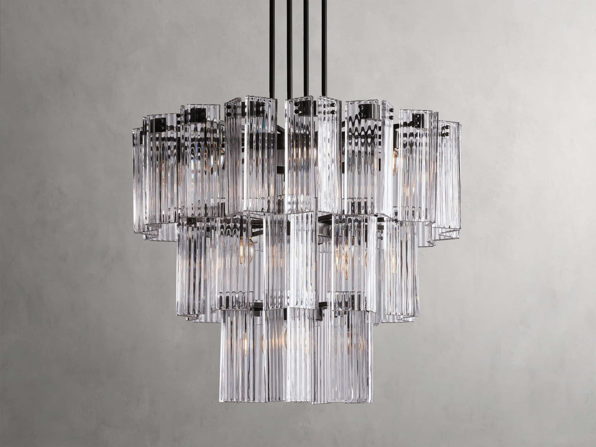 Delsie Tiered Round Chandelier