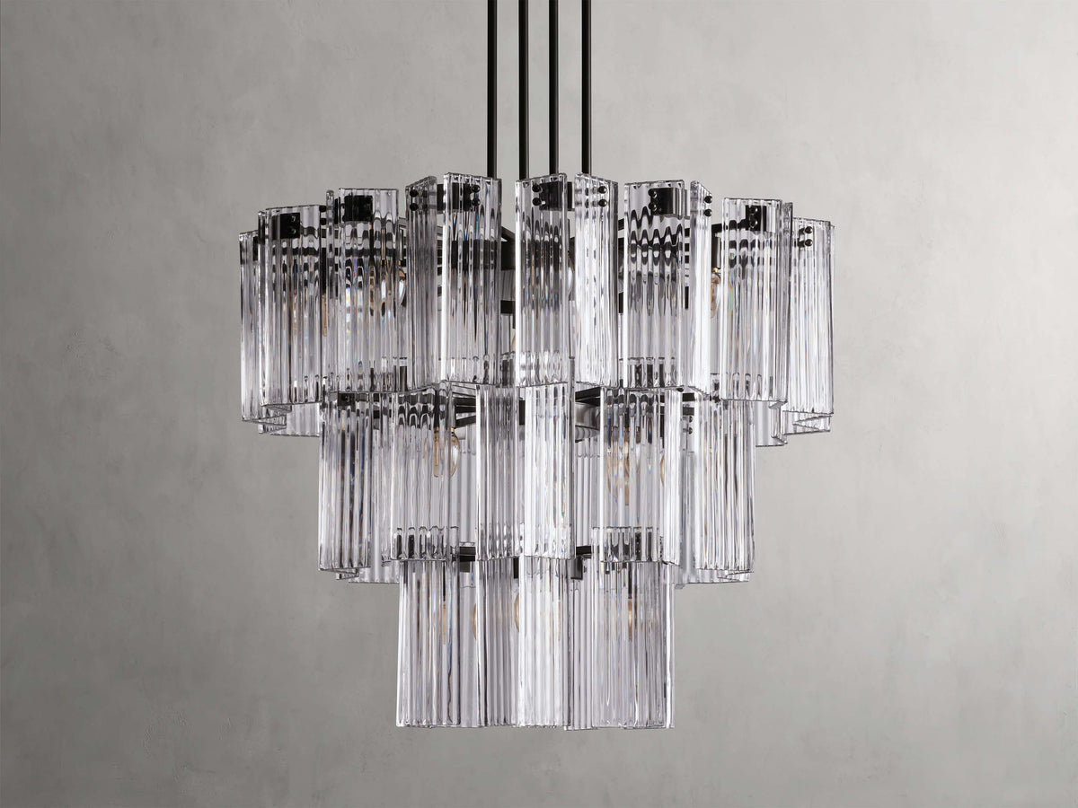 Delsie Tiered Round Chandelier