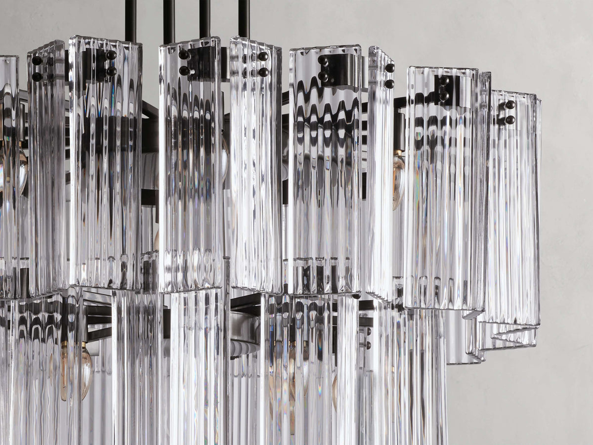 Delsie Tiered Round Chandelier