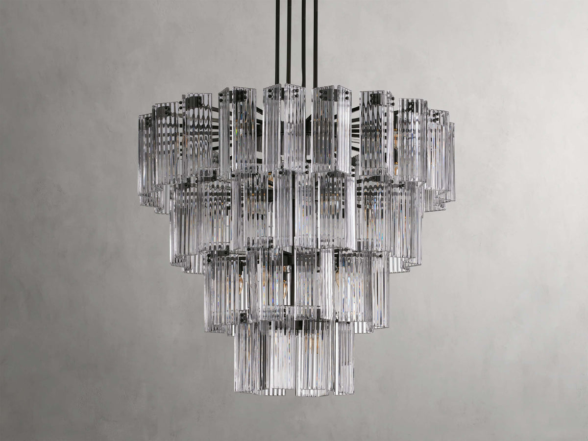 Delsie Tiered Round Chandelier