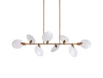 Lyla Foliated Linear Chandelier