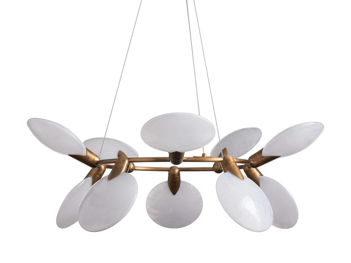 Lyla Foliated Round Chandelier