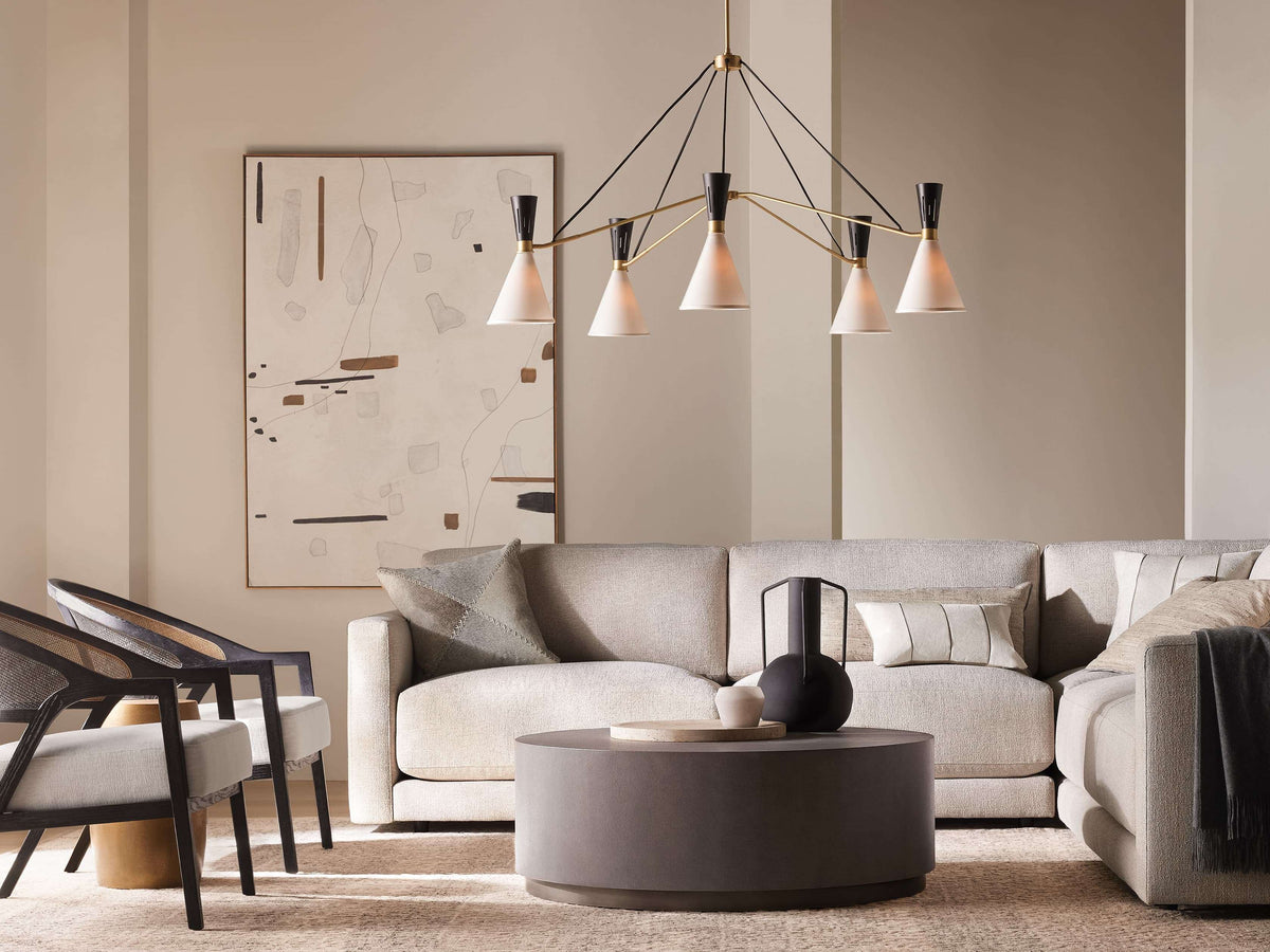 Ramsey Round Chandelier