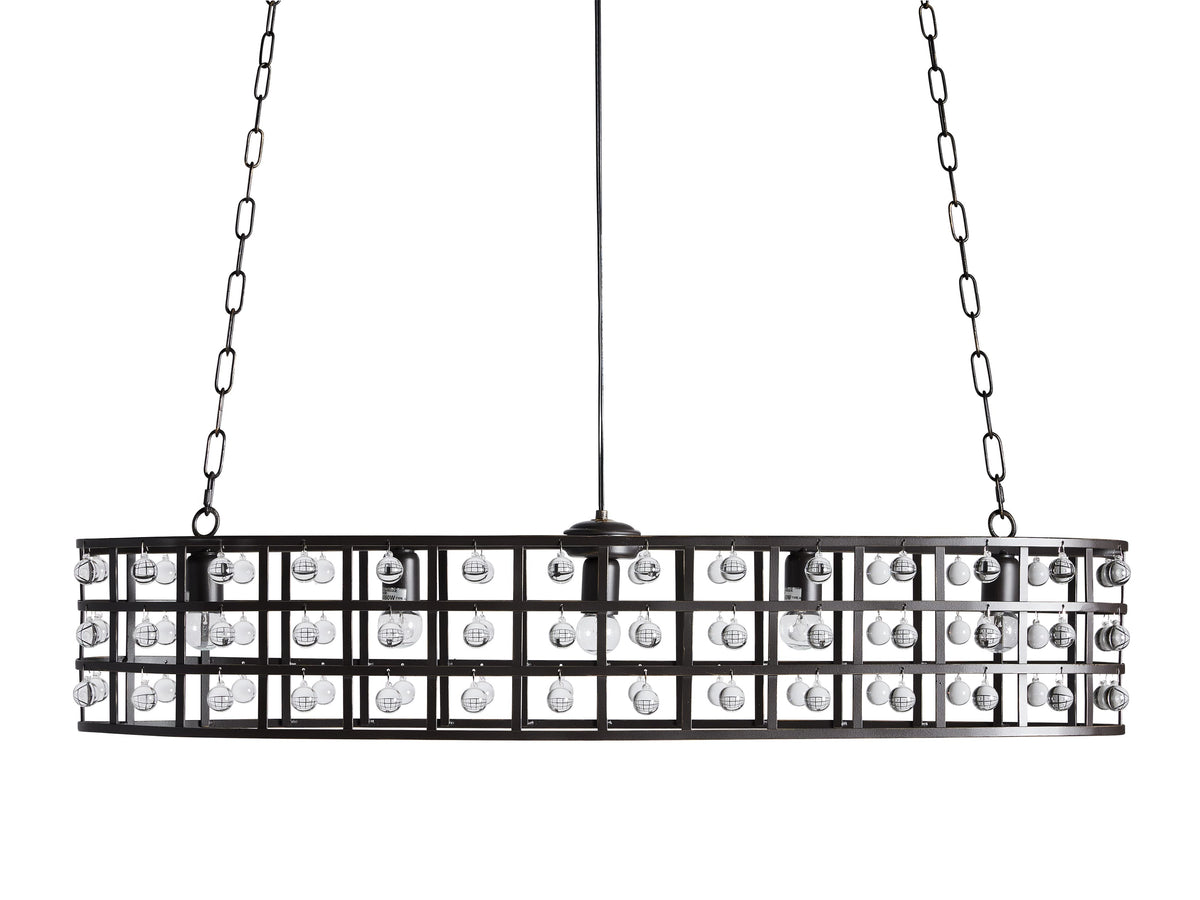La Cage Oval Chandelier