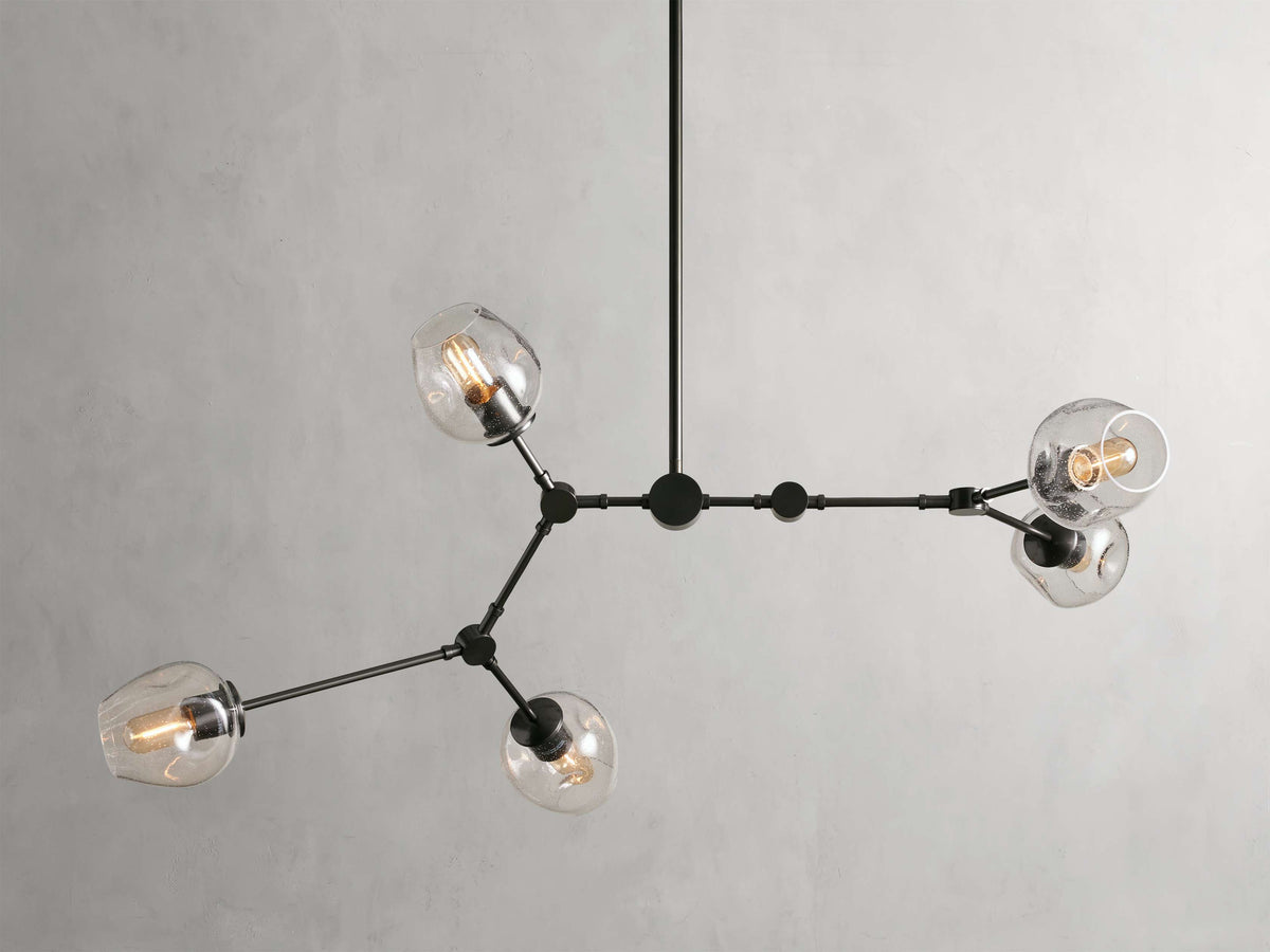 Noella Glass Chandelier