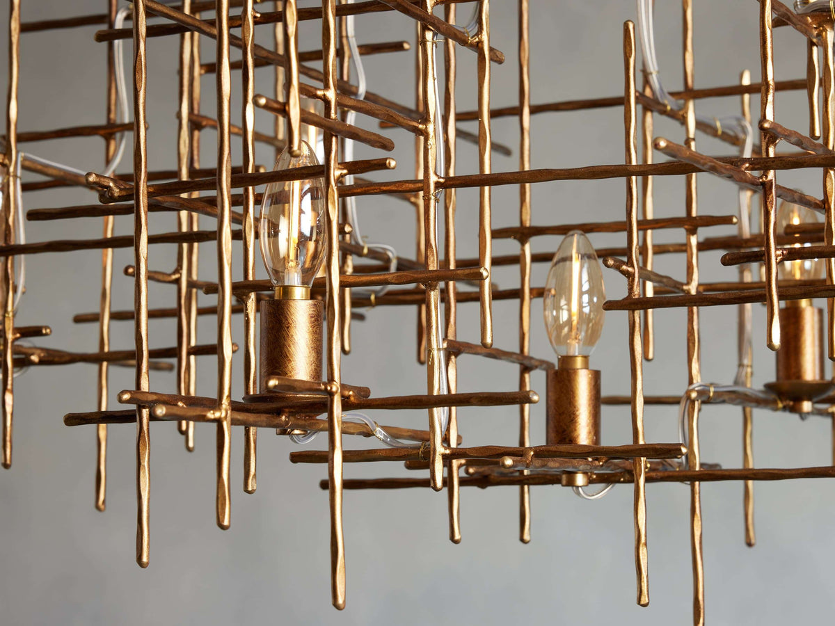 Fritz Vintage Linear Chandelier