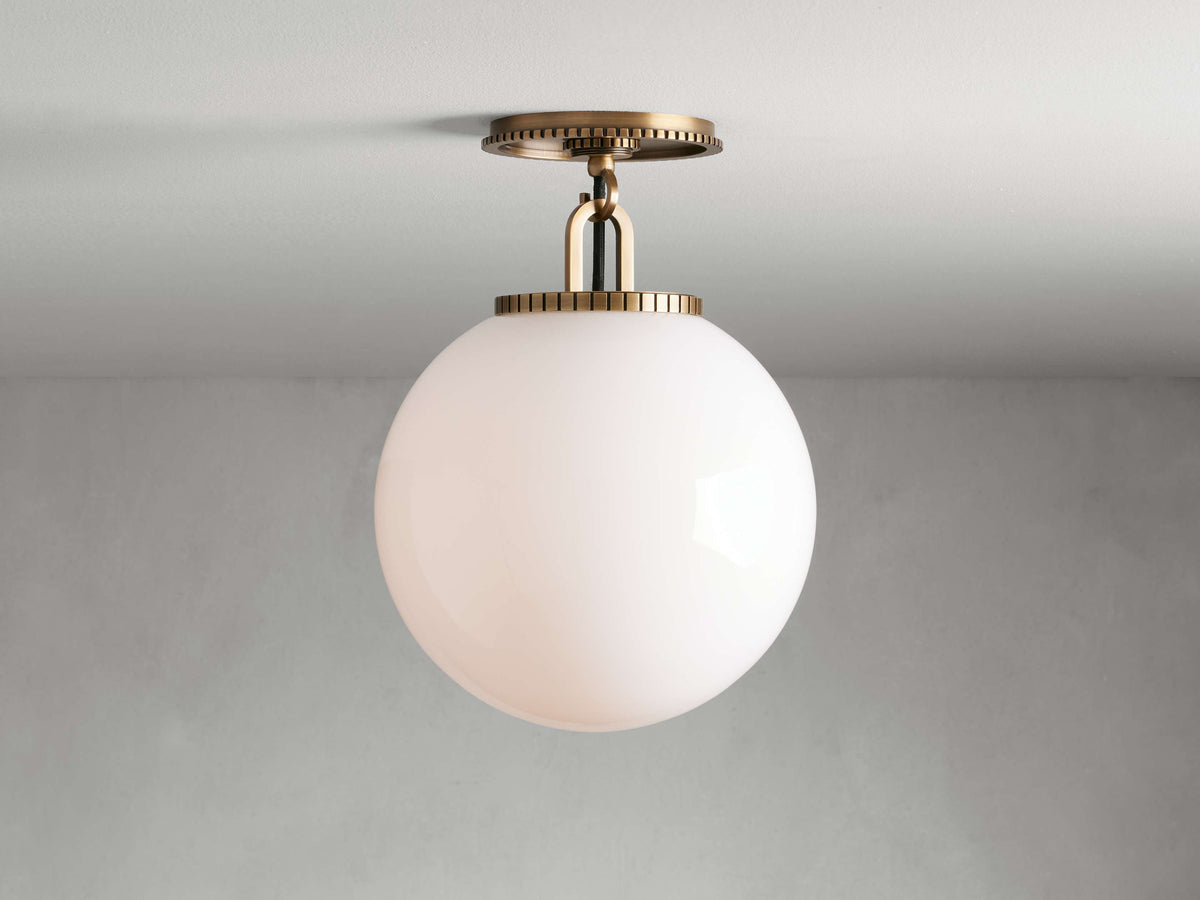 Wescott Globe Flush Mount
