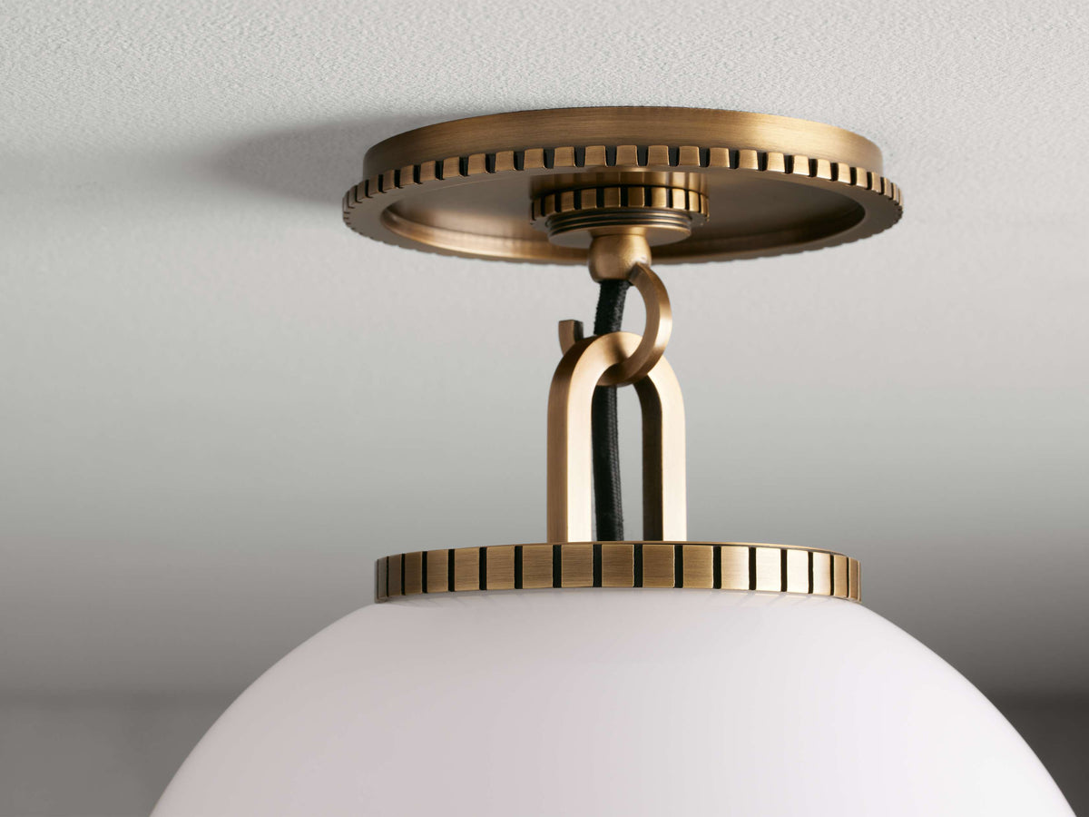 Wescott Globe Flush Mount