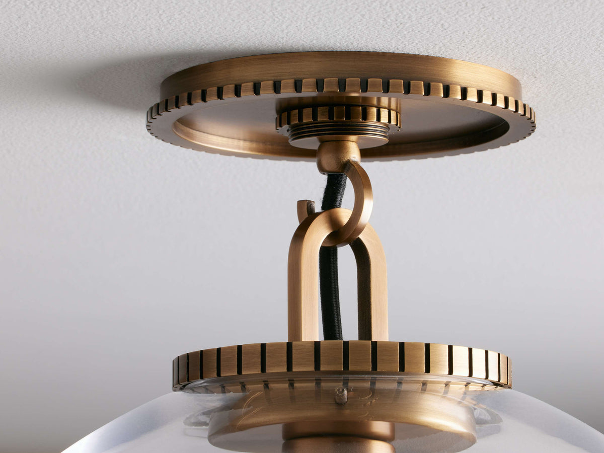 Wescott Globe Flush Mount