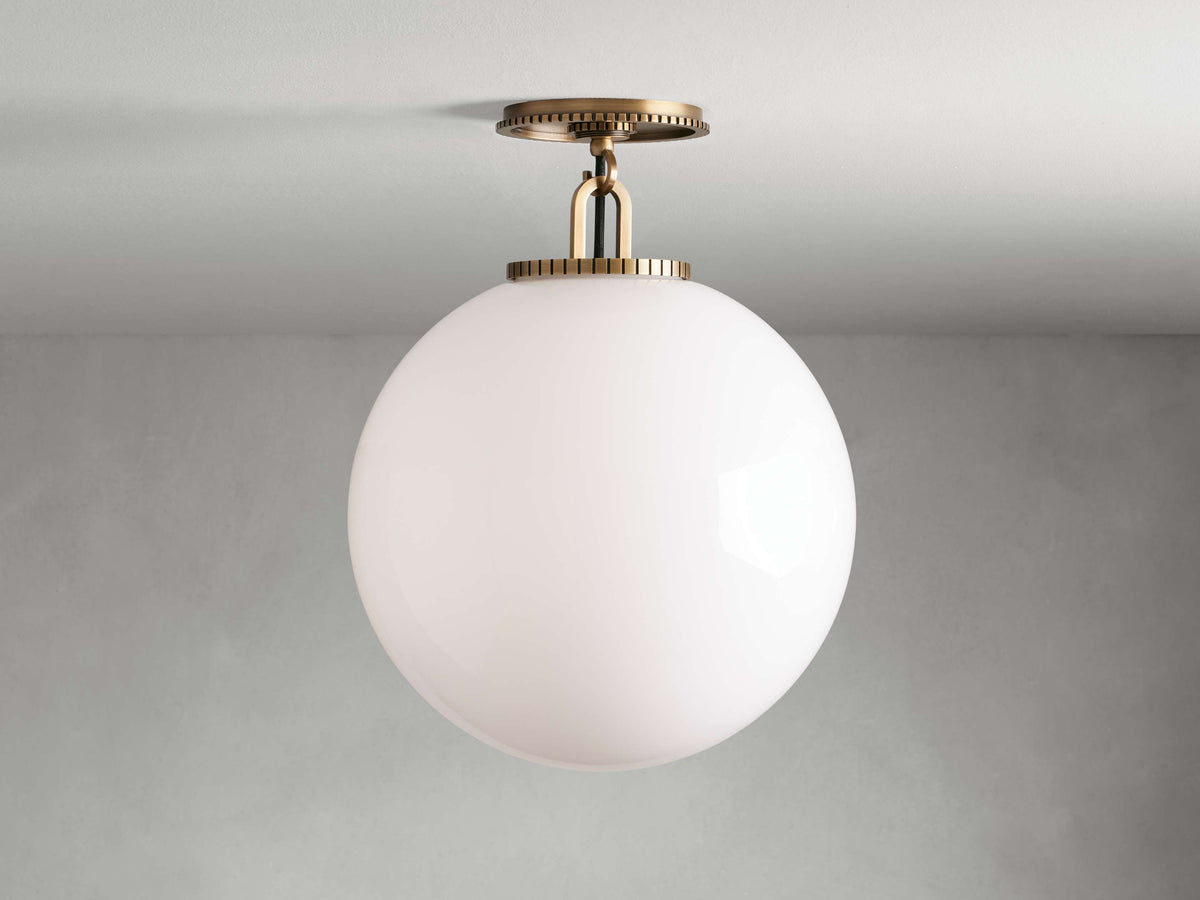 Wescott Globe Flush Mount