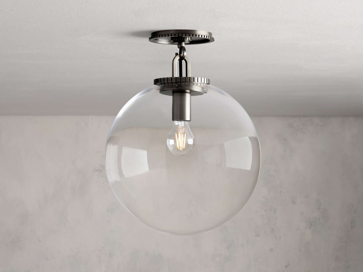 Wescott Globe Flush Mount