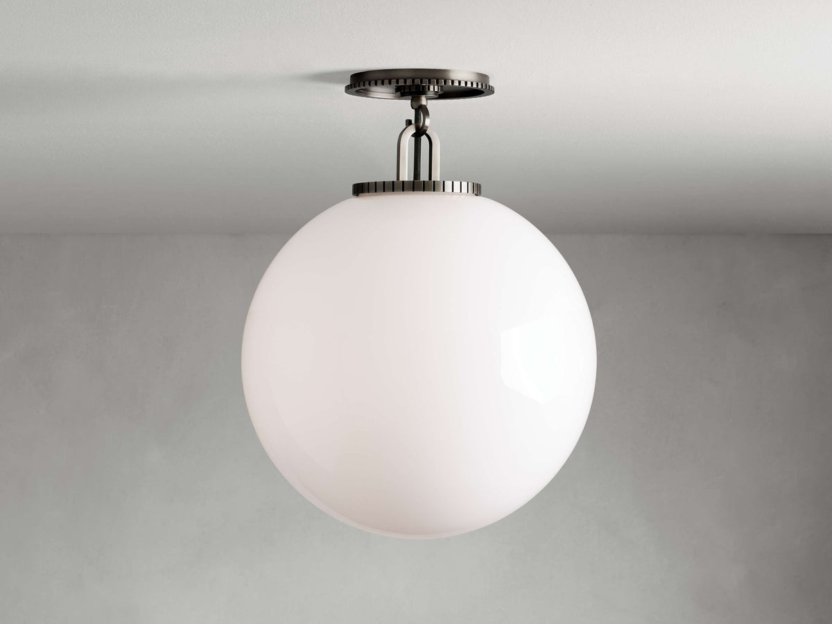 Wescott Globe Flush Mount