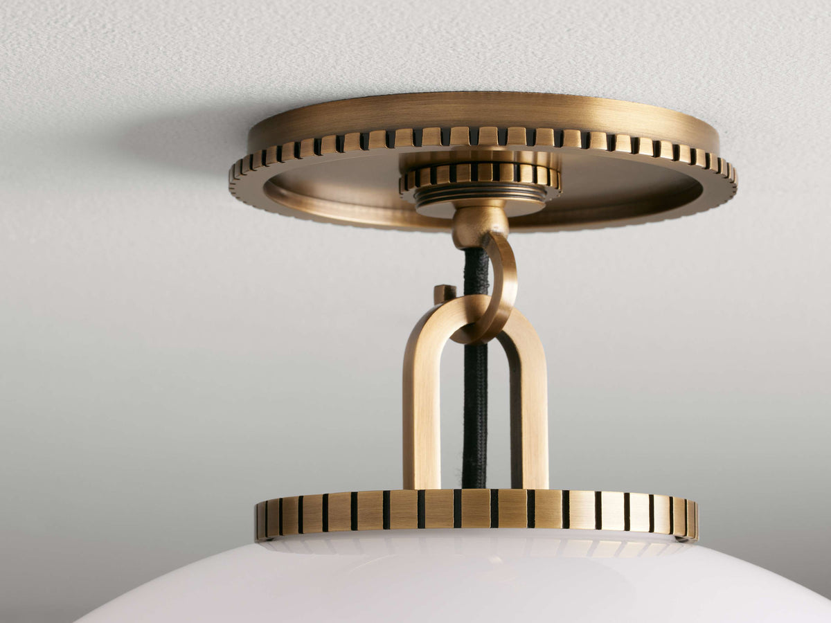 Wescott Globe Flush Mount