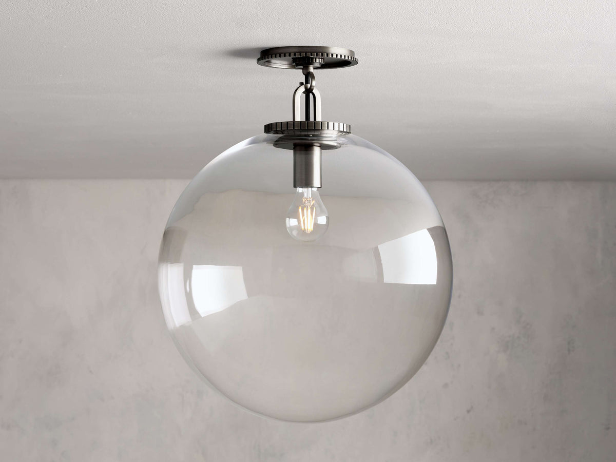 Wescott Globe Flush Mount