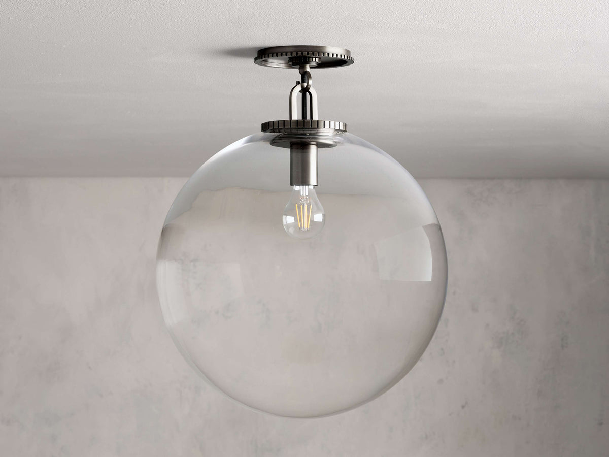 Wescott Globe Flush Mount