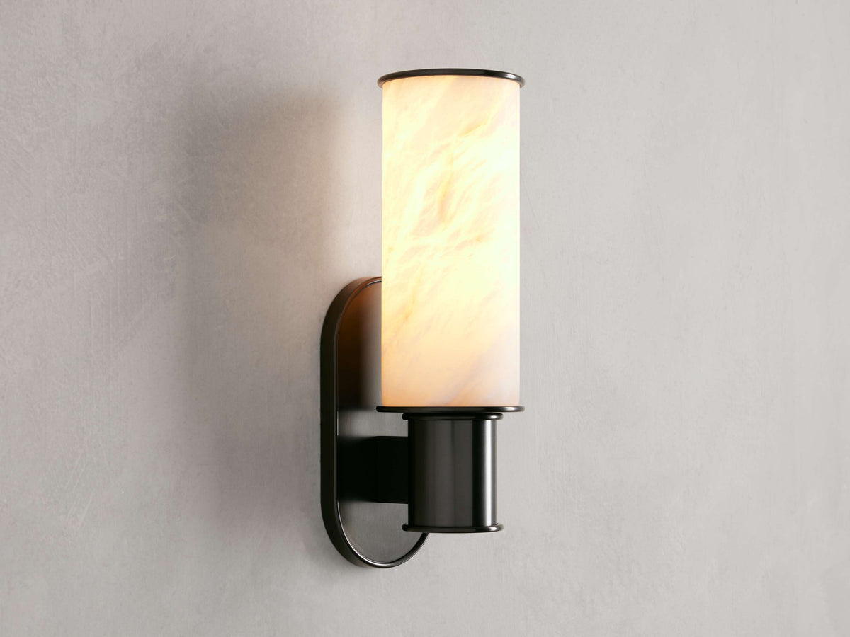Harlin Alabaster Wall Sconce