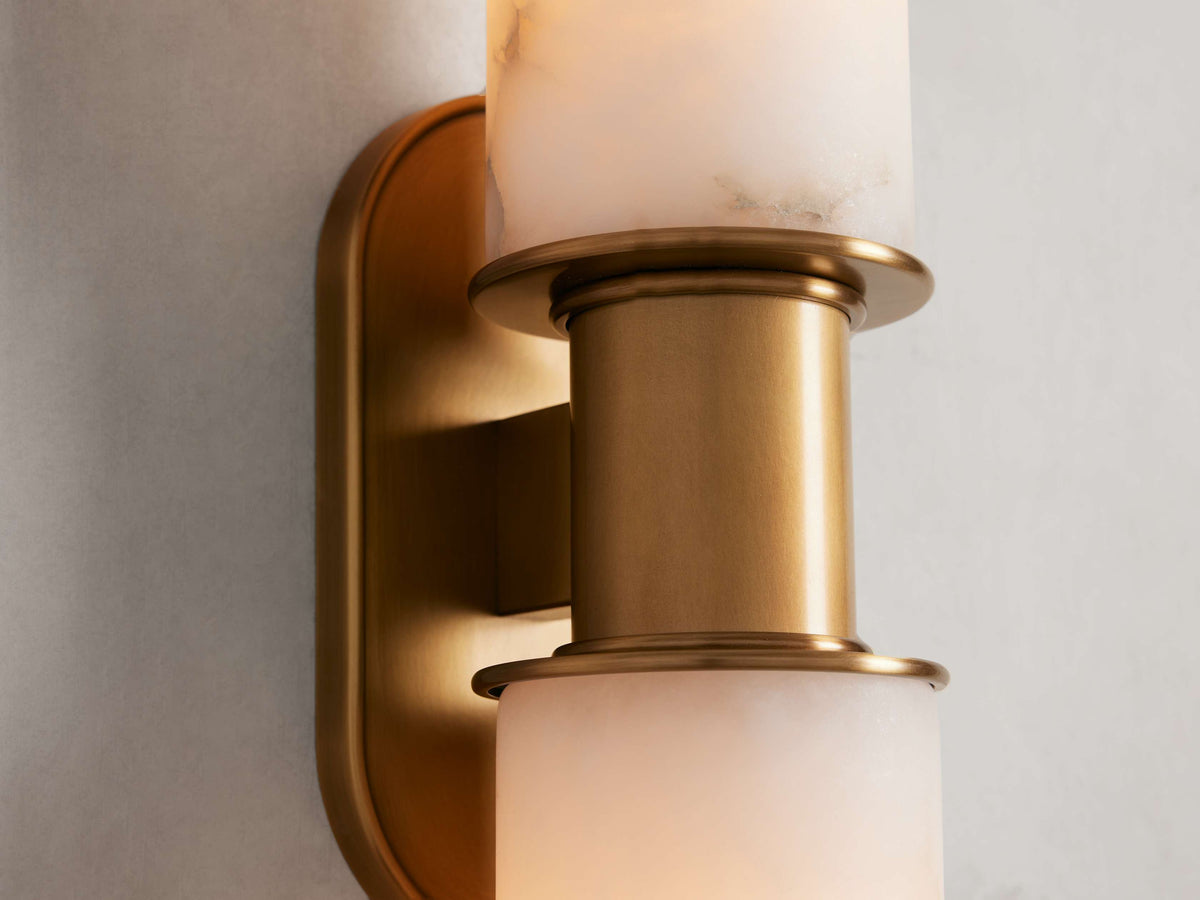 Harlin Alabaster Wall Sconce