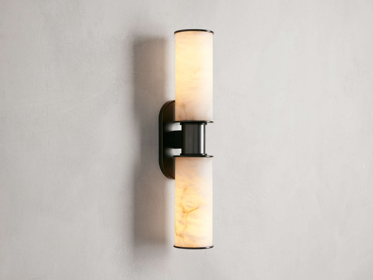 Harlin Alabaster Wall Sconce