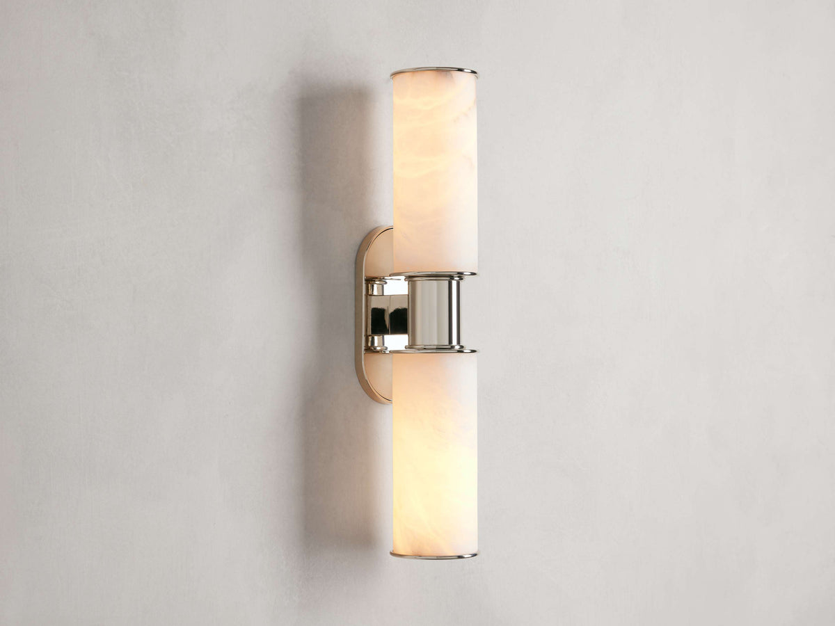 Harlin Alabaster Wall Sconce