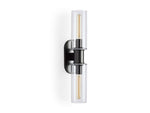Harlin Clear Glass Wall Sconce