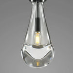 Raindrop Rectangular Chandelier 36"