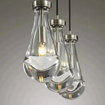 Raindrop Rectangular Chandelier 22"