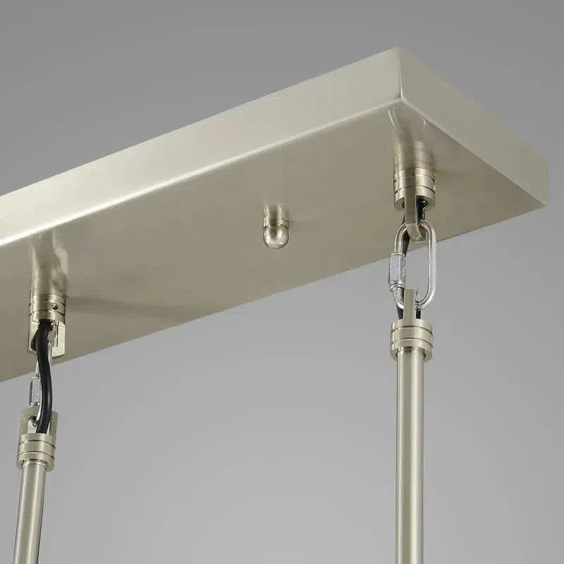 Raindrop Rectangular Chandelier 22"
