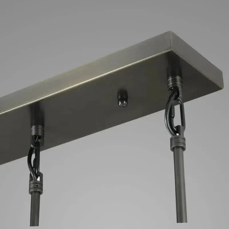 Raindrop Rectangular Chandelier 22"