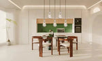 Raindrop Rectangular Chandelier 22"