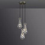 Raindrop Round Chandelier 8"