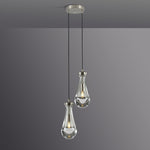 Raindrop Round Chandelier 5"