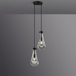 Raindrop Round Chandelier 5"