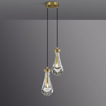 Raindrop Round Chandelier 5"