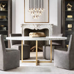 Boulle Round Chandelier 40"