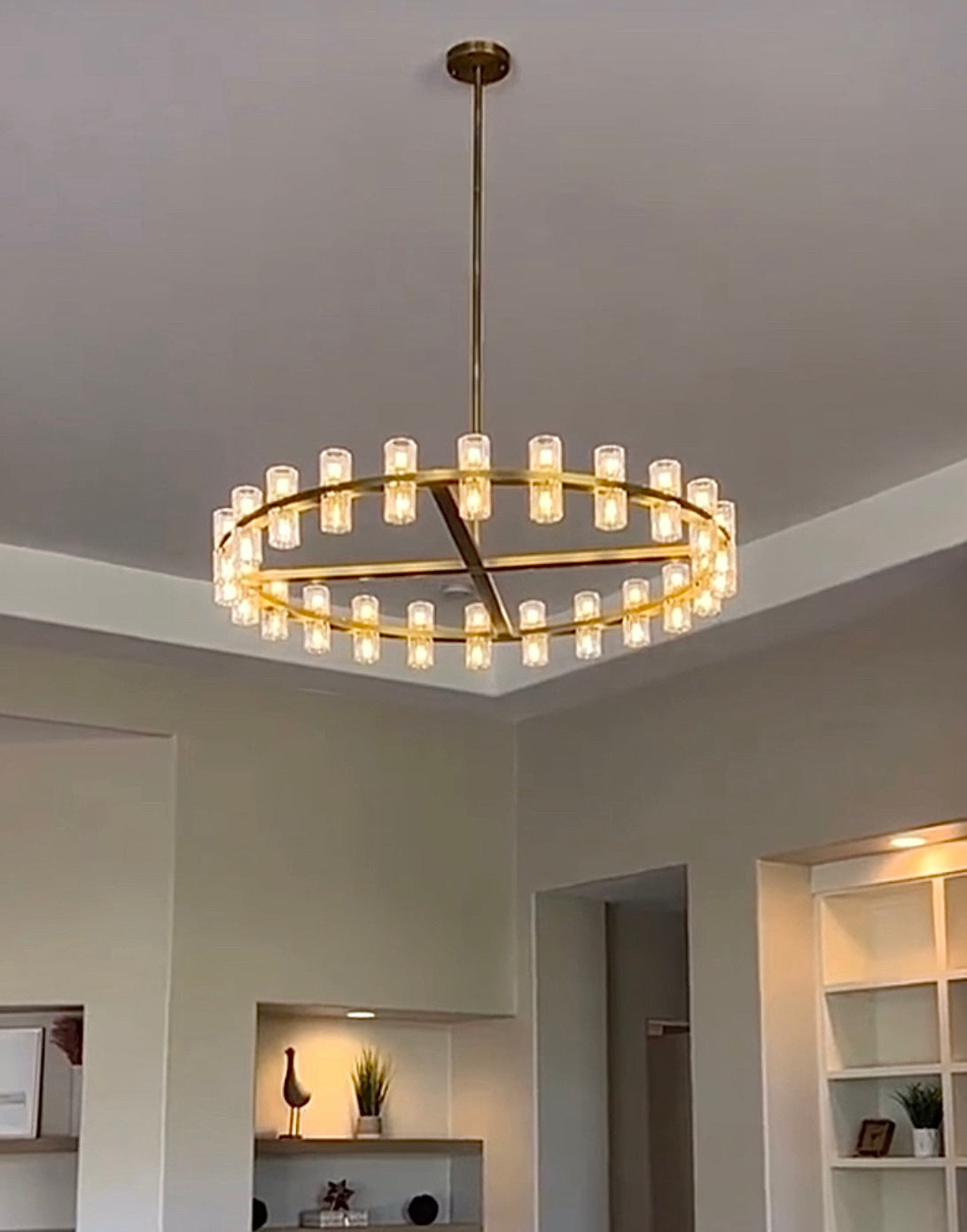 Archette Round Chandelier 48"