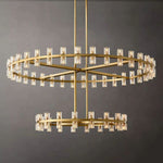 Archette Two-Tier Round Chandelier 60"