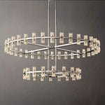 Archette Two-Tier Round Chandelier 60"