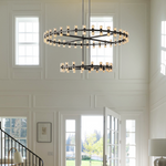 Archette Two-Tier Round Chandelier 60"