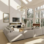 Archette Two-Tier Round Chandelier 60"