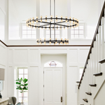Archette Two-Tier Round Chandelier 60"