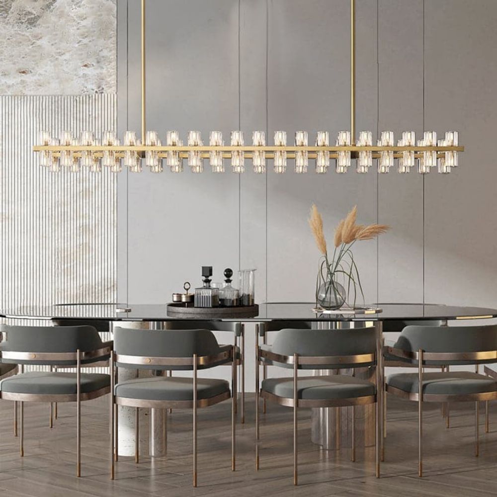 Archette Rectangular Chandelier 72"