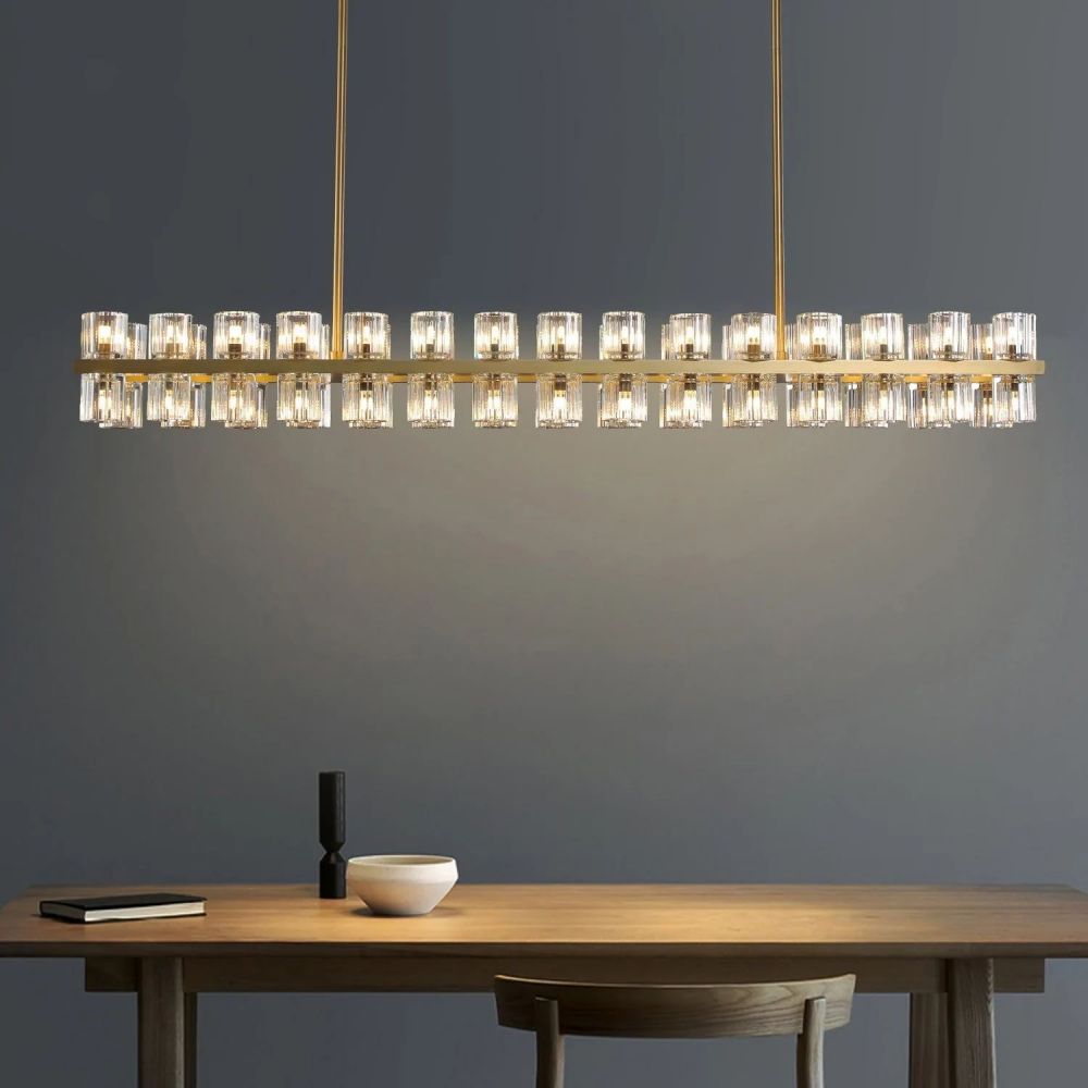 Archette Rectangular Chandelier 54"