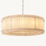 Sanrico Alabaster Round Chandelier 48"