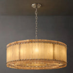 Sanrico Alabaster Round Chandelier 48"