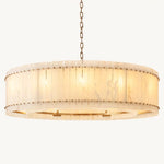 Sanrico Alabaster Round Chandelier 60"