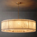 Sanrico Alabaster Round Chandelier 60"