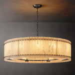Sanrico Alabaster Round Chandelier 60"