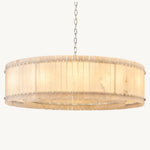 Sanrico Alabaster Round Chandelier 60"
