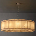 Sanrico Alabaster Round Chandelier 60"