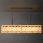 Sanrico Alabaster Linear Chandelier 54"